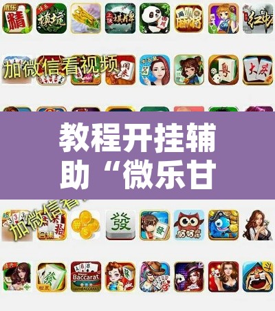 教程开挂辅助“微乐甘肃麻将怎么开挂”其实确实有挂