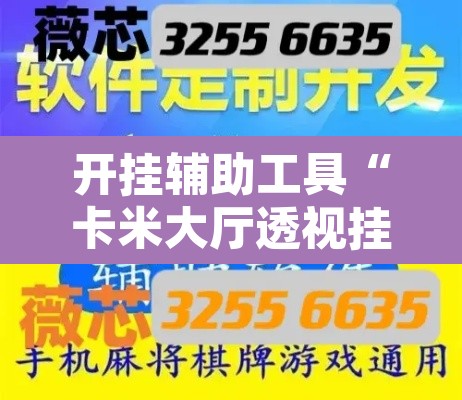 开挂辅助工具“卡米大厅透视挂	”开挂辅助脚本+详细开挂安装教程