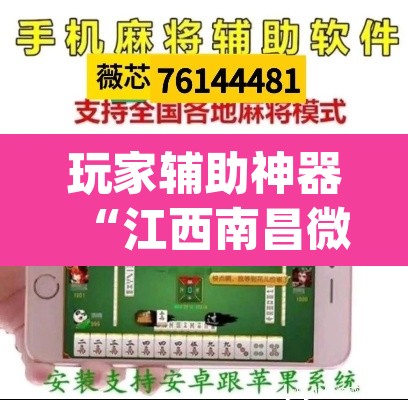 玩家辅助神器“江西南昌微乐麻将可以开挂吗”(透视挂)辅助透视教程