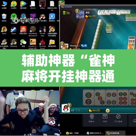辅助神器“雀神麻将开挂神器通用版”其实确实有挂