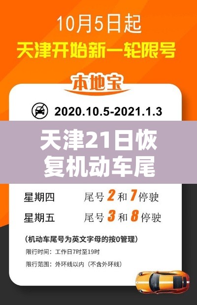 天津21日恢复机动车尾号限行›天津本月限行尾号 天津21日恢复机动车尾号限行›天津本月限行尾号