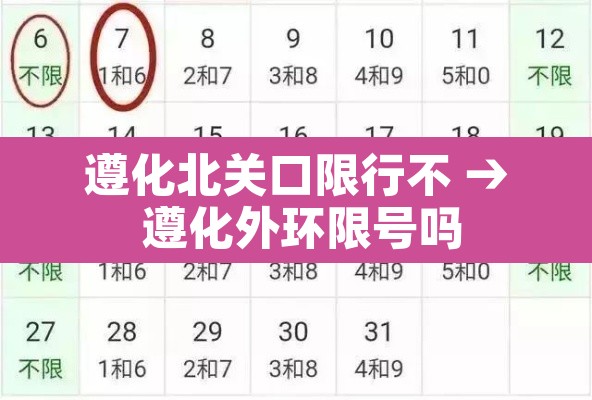 遵化北关口限行不 → 遵化外环限号吗 遵化北关口限行不 → 遵化外环限号吗