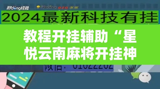 教程开挂辅助“星悦云南麻将开挂神器	”(透视)其实确实有挂