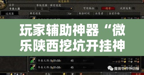玩家辅助神器“微乐陕西挖坑开挂神器	”附辅助神器开挂脚本详细步骤
