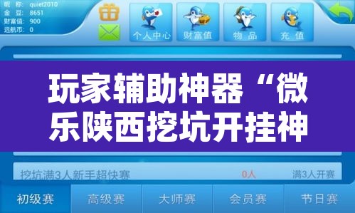 玩家辅助神器“微乐陕西挖坑开挂神器	”附辅助神器开挂脚本详细步骤
