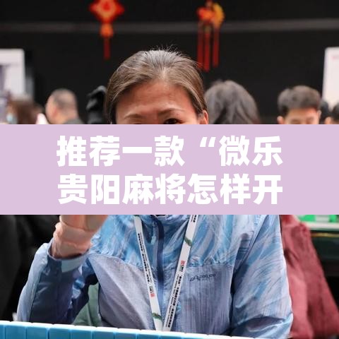 推荐一款“微乐贵阳麻将怎样开挂”附辅助神器开挂脚本详细步骤