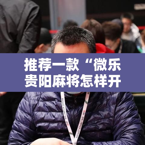 推荐一款“微乐贵阳麻将怎样开挂”附辅助神器开挂脚本详细步骤
