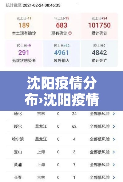 沈阳疫情分布›沈阳疫情分布情况 沈阳疫情分布›沈阳疫情分布情况
