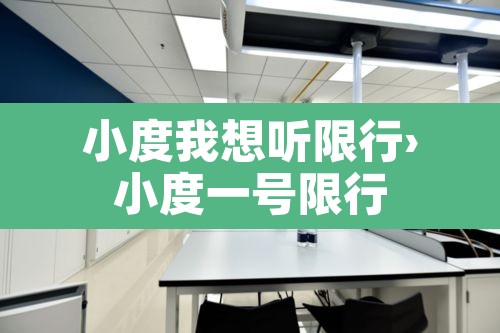 小度我想听限行›小度一号限行