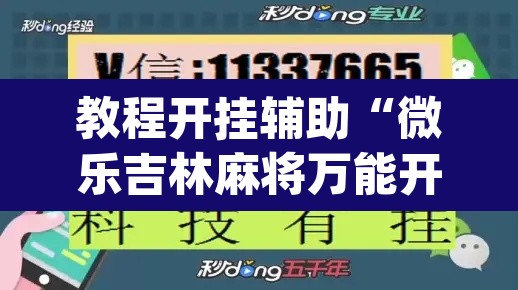 教程开挂辅助“微乐吉林麻将万能开挂器免费	”(透视挂)辅助透视教程