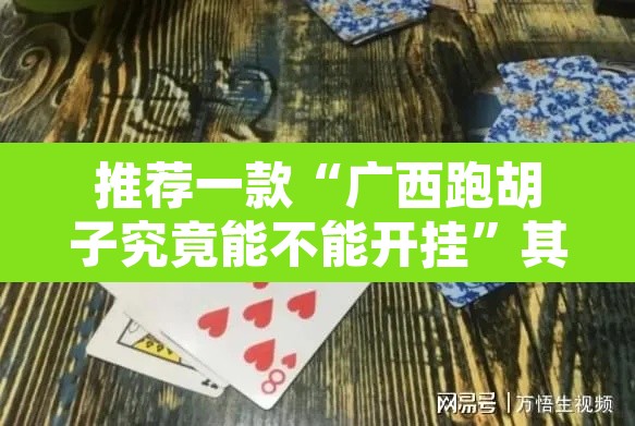 推荐一款“广西跑胡子究竟能不能开挂”其实确实有挂