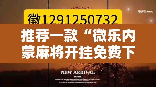 推荐一款“微乐内蒙麻将开挂免费下载安装”其实确实有挂