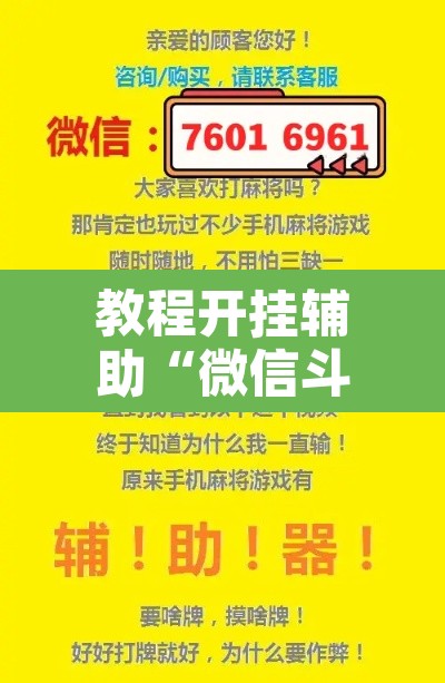 教程开挂辅助“微信斗地主万能透视软件	”其实确实有挂