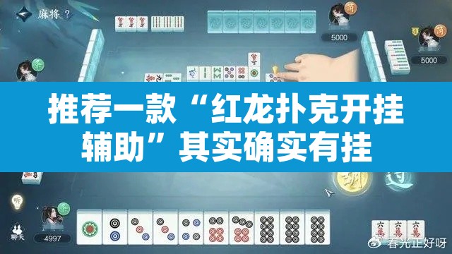 推荐一款“红龙扑克开挂辅助”其实确实有挂
