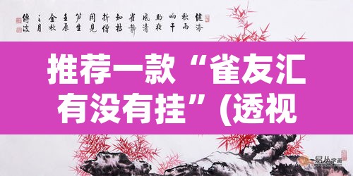 推荐一款“雀友汇有没有挂”(透视)其实确实有挂