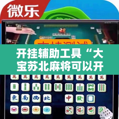 开挂辅助工具“大宝苏北麻将可以开挂”其实确实有挂