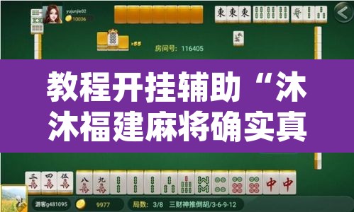 教程开挂辅助“沐沐福建麻将确实真的有挂	”(透视挂)辅助透视教程