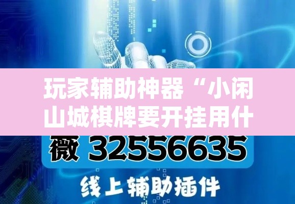 玩家辅助神器“小闲山城棋牌要开挂用什么软件”(透视)其实确实有挂