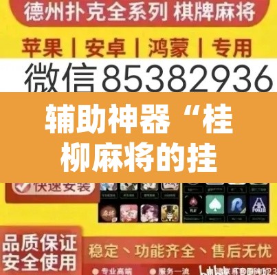 辅助神器“桂柳麻将的挂怎么安装”(透视挂)辅助透视教程