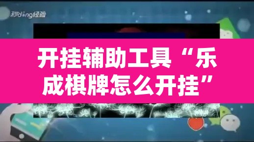 开挂辅助工具“乐成棋牌怎么开挂”(透视)其实确实有挂