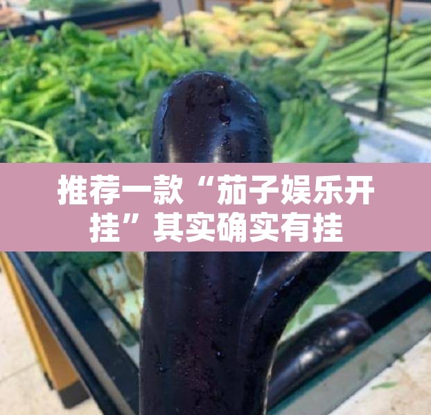 推荐一款“茄子娱乐开挂”其实确实有挂