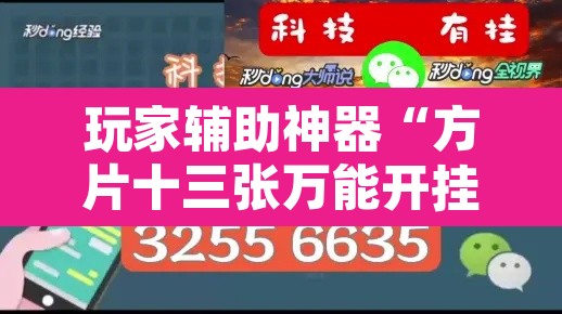 玩家辅助神器“方片十三张万能开挂器”附辅助神器开挂脚本详细步骤
