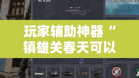 玩家辅助神器“镇雄关春天可以开挂”(透视)其实确实有挂