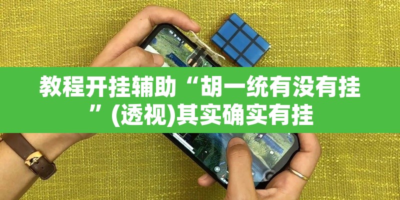 教程开挂辅助“胡一统有没有挂	”(透视)其实确实有挂