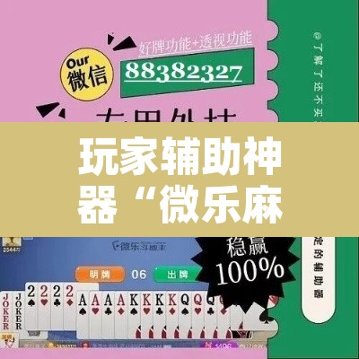 玩家辅助神器“微乐麻将挂先试用后付款”开挂辅助脚本+详细开挂安装教程