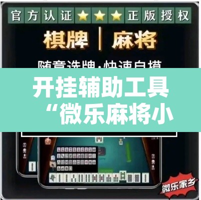 开挂辅助工具“微乐麻将小程序必赢神器免费安装”开挂辅助脚本+详细开挂安装教程