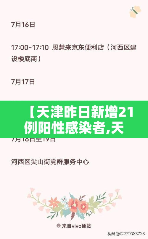 【天津昨日新增21例阳性感染者,天津新增2例阳性病例】 【天津昨日新增21例阳性感染者,天津新增2例阳性病例】