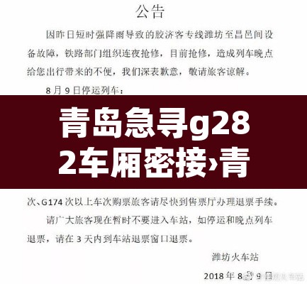 青岛急寻g282车厢密接›青岛k8276