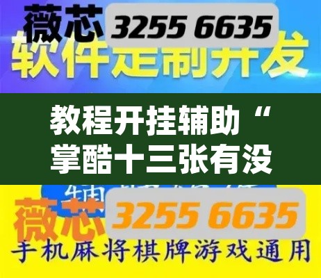教程开挂辅助“掌酷十三张有没有挂	”(透视挂)辅助透视教程