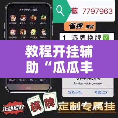 教程开挂辅助“瓜瓜丰城棋牌作弊	”开挂辅助脚本+详细开挂安装教程