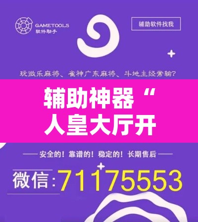 辅助神器“人皇大厅开挂透视软件	”开挂辅助脚本+详细开挂安装教程