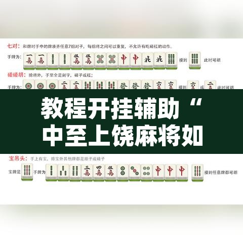 教程开挂辅助“中至上饶麻将如何提高胜率”其实确实有挂
