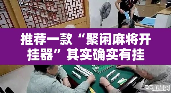 推荐一款“聚闲麻将开挂器”其实确实有挂
