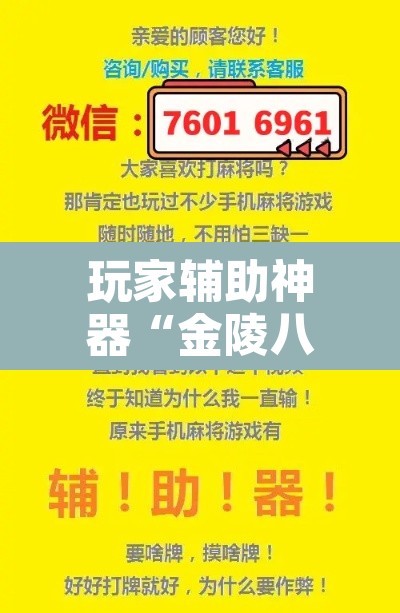 玩家辅助神器“金陵八居有挂吗	”附辅助神器开挂脚本详细步骤