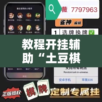 教程开挂辅助“土豆棋牌有没有挂”附辅助神器开挂脚本详细步骤