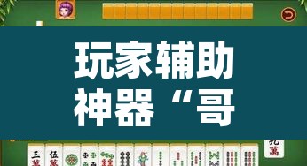 玩家辅助神器“哥哥杭州麻将免费开挂器”其实确实有挂