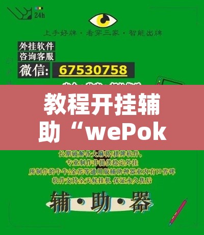 教程开挂辅助“wePoker辅助挂软件”其实确实有挂