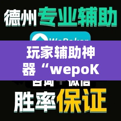 玩家辅助神器“wepoKER德州局透视外挂辅助”附辅助神器开挂脚本详细步骤