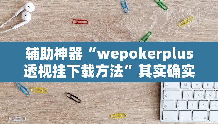 辅助神器“wepokerplus透视挂下载方法”其实确实有挂
