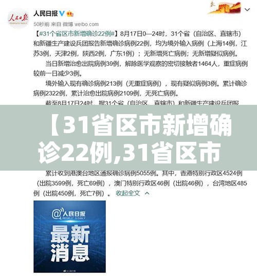 【31省区市新增确诊22例,31省区市新增确诊124例】