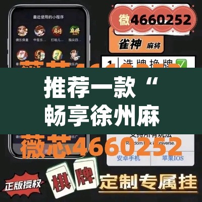 推荐一款“畅享徐州麻将怎么开挂教程”(透视)其实确实有挂