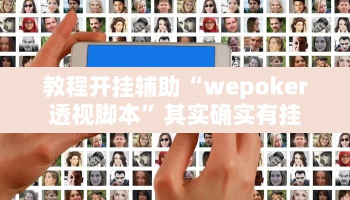 教程开挂辅助“wepoker透视脚本”其实确实有挂