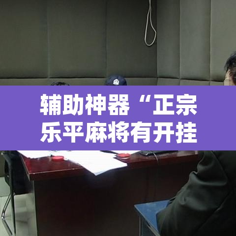 辅助神器“正宗乐平麻将有开挂透视吗	”(透视)其实确实有挂