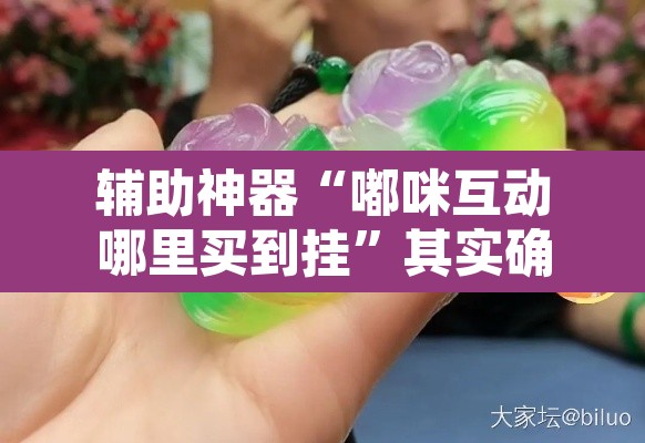 辅助神器“嘟咪互动哪里买到挂”其实确实有挂