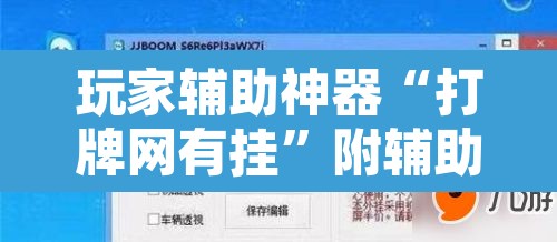 玩家辅助神器“打牌网有挂”附辅助神器开挂脚本详细步骤