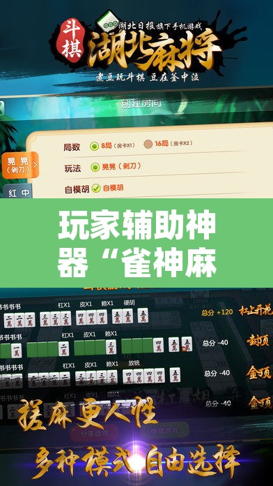 玩家辅助神器“雀神麻将开挂神器通用版”开挂辅助脚本+详细开挂安装教程